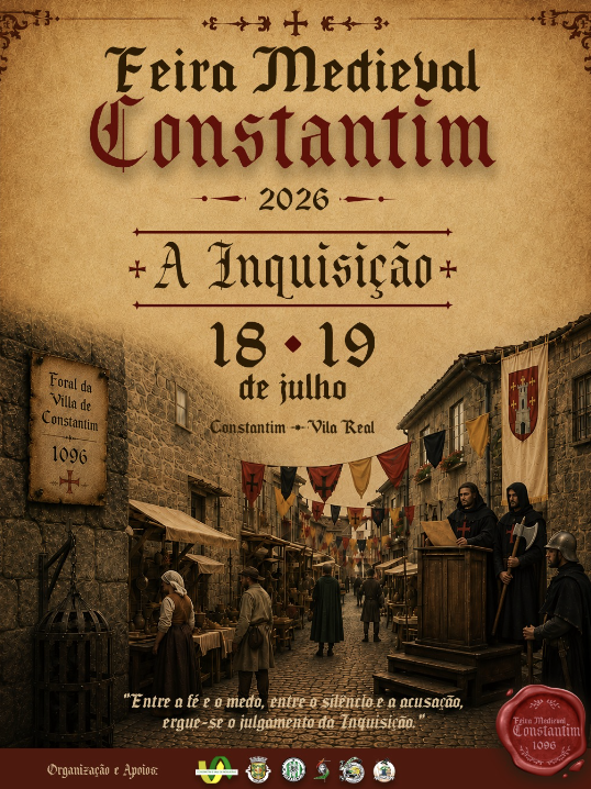Feira Medieval de Constantim 2026 — event image